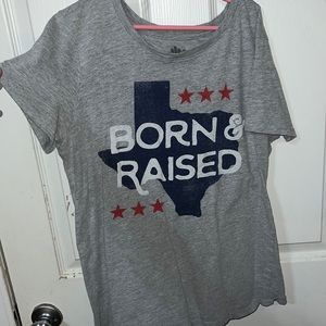 Grey Texas T-shirt